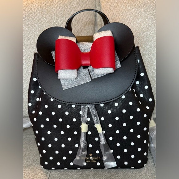 Kate Spade x Disney Minnie Polka Dot Backpack - Picture 3 of 11